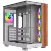 Caixa para PC Thermaltake View 380 XL WS ARGB Snow White — Midi-Tower, suporte ATX, com janela