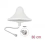 Antena omnidirecional de montagem em teto DELOCK 4G WiFi 2,4 GHz tipo N (conector fêmea) 3 dBi RG-58 30 cm