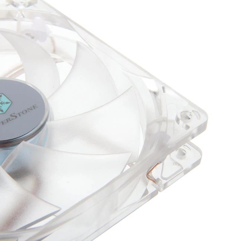 Ventoinha de caixa SilverStone SST-FN121-P-GL 120mm LED - branco