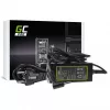 Fonte de alimentação AC-to-DC para portátil Green Cell AD74P 45W 19,5V 2,31A para interior, preto