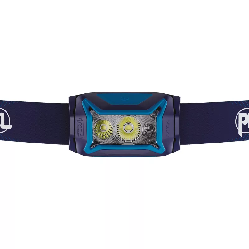 Lanterna frontal Petzl Actik Core azul LED 100 lm USB recarregável