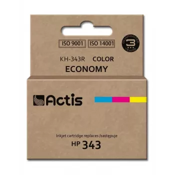 Tinteiro Actis KH-343R (substituto HP 343 C8766EE; standard; 21 ml; cor)