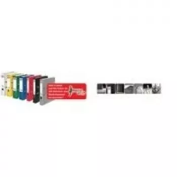 Dossier de argolas Herlitz 5480306 A4 vermelho