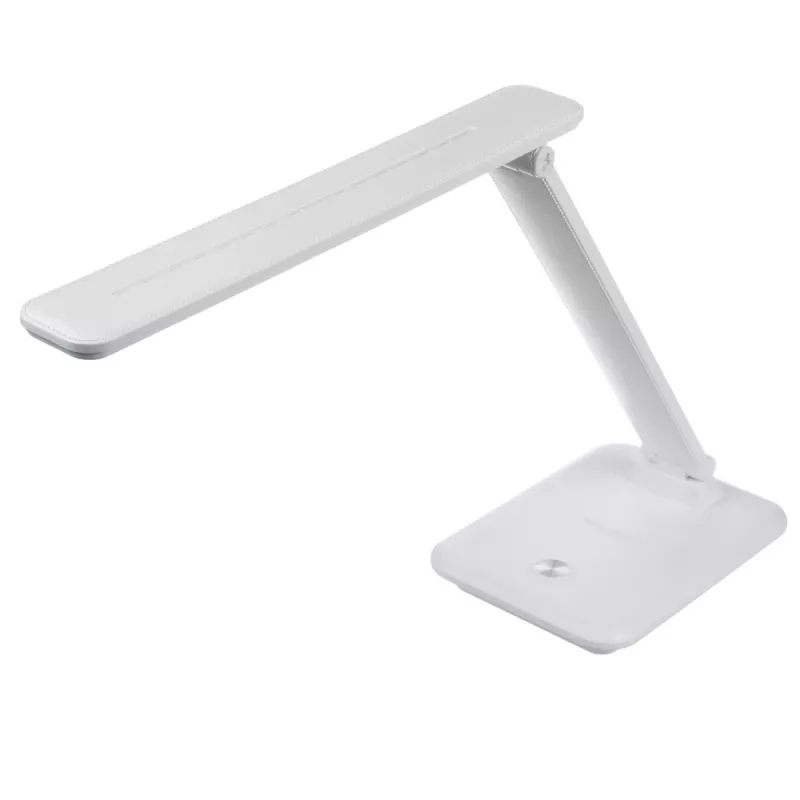 Candeeiro de secretária LED MACLEAN MCE614W 9 W, branco, inclinável e regulável