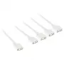 Cabo splitter ARGB Kolink PGW-AC-KOL-157 30 cm branco para conectores 3-Pin-5V-ARGB