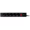 Proteção contra sobretensão TRACER PowerGear Tracer 47138 5 m preto régua de tomadas com cabo de 5 m