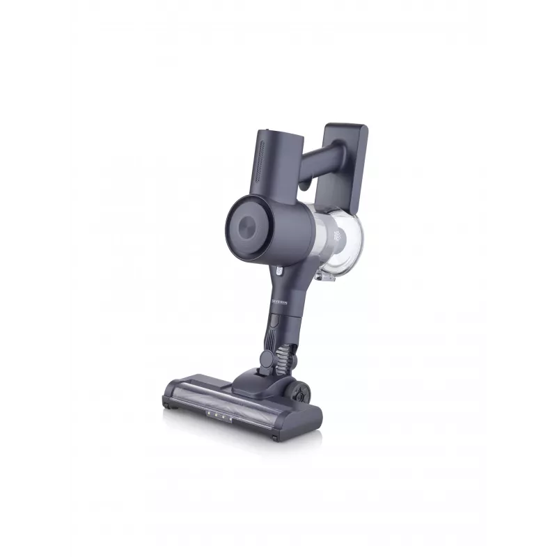 Aspirador vertical SEVERIN HV 7178 — sem fios Li-Ion 2,2 Ah, 130 W, sem saco 0,5 l, azul metálico