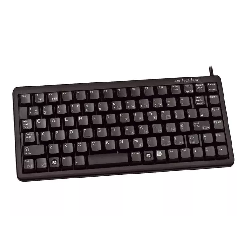 Teclado CHERRY G84-4100 universal USB QWERTY nórdico preto