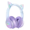 Headset Onikuma B90 headset gaming azul/roxo