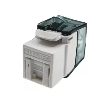 Módulo Keystone RJ45 Alantec MB007-1 UTP Cat.6A Plus Teste de qualidade EUA