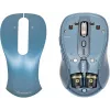 Rato sem fios YENKEE YMS2010BE dual-mode ergonómico, recetor USB 2,4 GHz + Bluetooth 5.1, DPI de 4 níveis 1000–3200, 6 botões