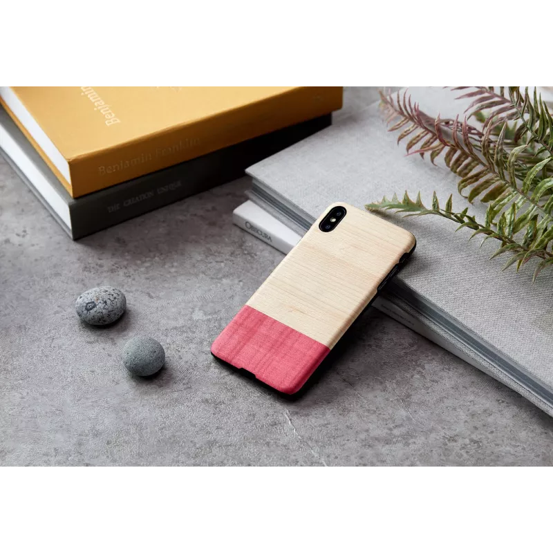 Capa para smartphone man and wood para iPhone XS Max — white miss match