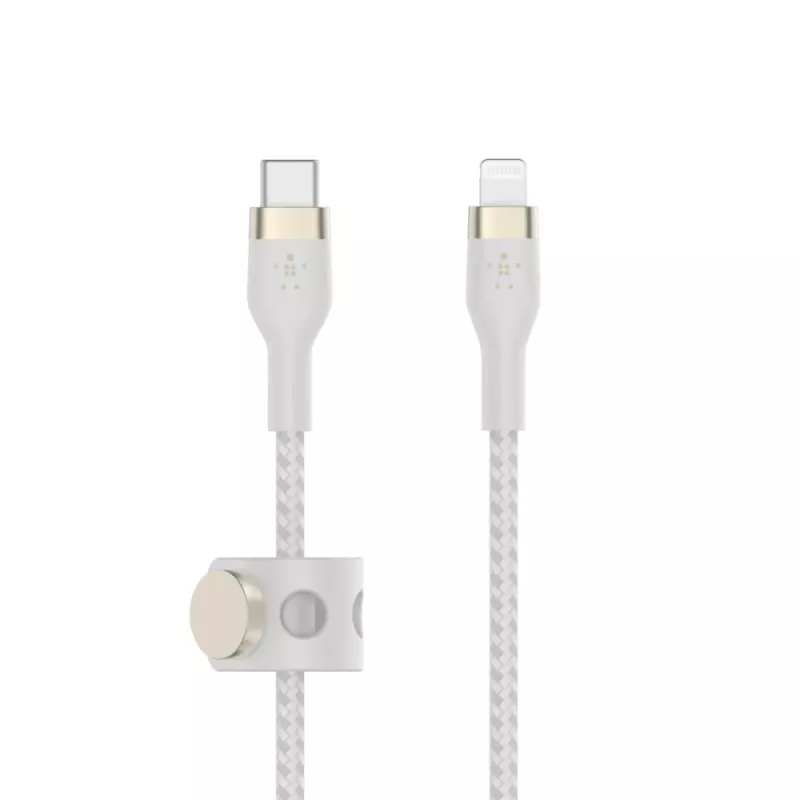 Belkin CAA011BT3MWH Cabo Lightning 3 m branco