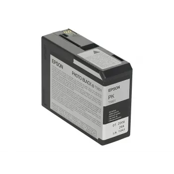 Epson Singlepack Photo Preto T580100, preto fotográfico, tinta à base de corante, 80 ml, 1 unid.