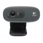 Webcam Logitech HD C270 - Webcam - cor - 1280 x 720 - áudio - USB2.0 (960-000582)