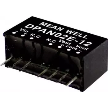 Fonte de alimentação MEAN WELL DPAN02B-05 2W 5V entrada 18-36V