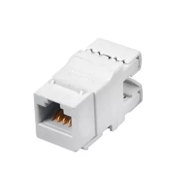 Conector de cabo Q-LANTEC MKN-U6-1 RJ45 UTP categoria 6 não blindado branco