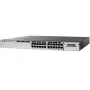 Switch de rede Cisco Catalyst WS-C3850-24U-S-RFB — gerido L2/L3, 24x Gigabit PoE RJ-45, 1U, aço inoxidável