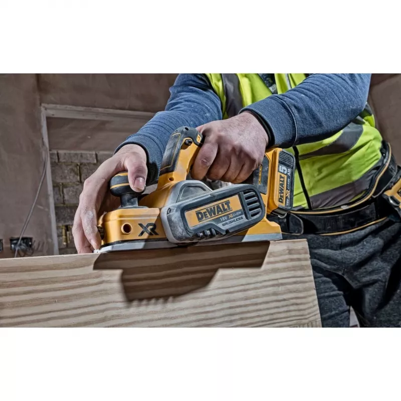 DeWALT DCP580N-XJ XR plaina sem fios, 18 V Li-Ion, sem bateria e carregador