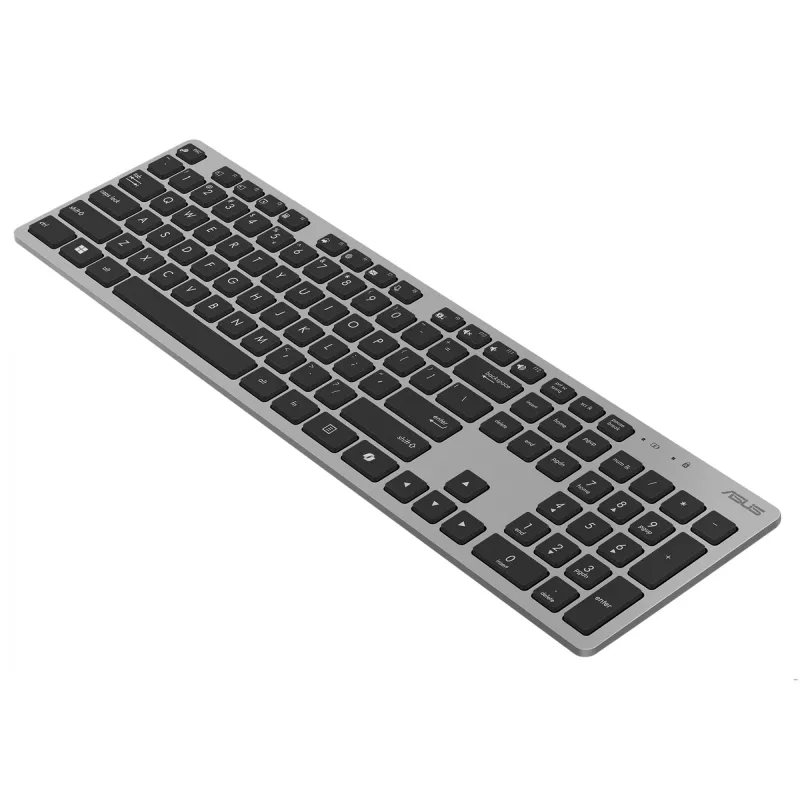 Conjunto de teclado e rato ASUS W5000 sem fios 2,4 GHz layout russo