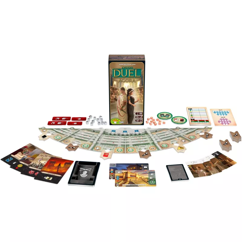 7 Wonders Duel - Agora, expansão de jogo de tabuleiro