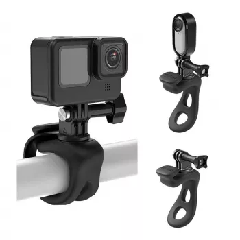 Suporte Telesin TLQ-001 anel multifunções para action cams, preto
