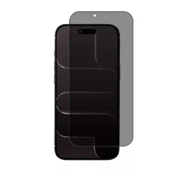 Crong 3D Armour Glass Privacy película de vidro temperado, Apple iPhone Air
