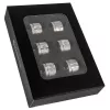 RAIJINTEK PELIAS SILVER D141806 — conjunto de 6 lâminas de ventoinha de dissipador prateadas/acessórios