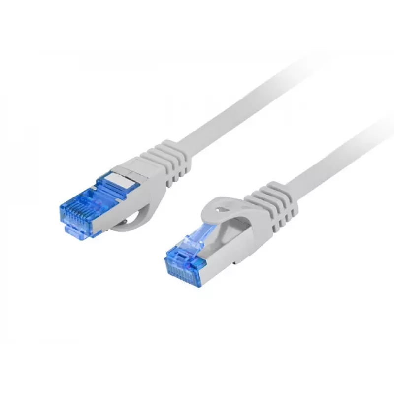 Cabo de rede LANBERG PCF6A-10CC-1500-S Cat6a S/FTP, 15 m, RJ-45, cinzento