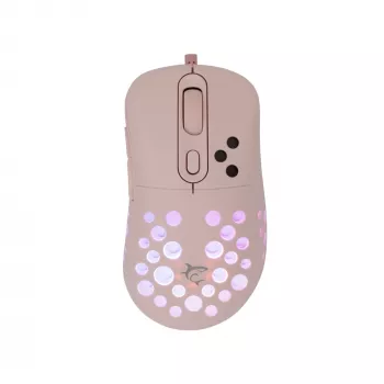 Rato White Shark GM-5013 Azrael rosa USB