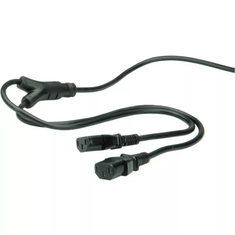 ROLINE cabo de alimentação - CEE 7/7 (M) para IEC 60320 C13