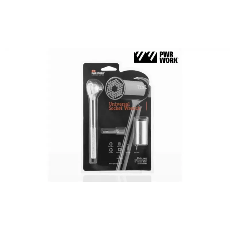 Chave de caixa universal PWR Work modelo ajustável resistente