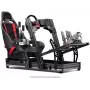 Next Level Racing – Cockpit de simulador em perfil de alumínio F-GT Elite Formula & GT – versão de montagem lateral e frontal (396039)