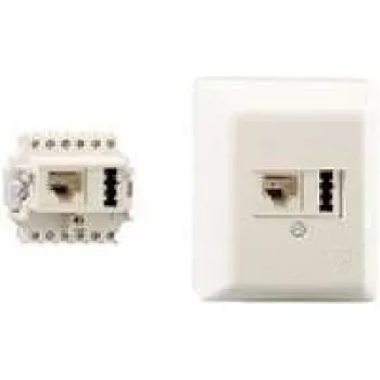 Tomada Rutenbeck 13311101 branco