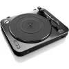 Gira-discos com transmissão por correia Lenco LBT-120BK Preto Semiautomático