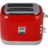 Torradeira Kenwood TCX751RD 2 fatias 900 W, caixa em metal, vermelho, 160×272×257 mm