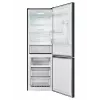 Amica FK3506D.2F(E) combinado, congelador em baixo, 226 l frigorífico + 96 l congelador, Total No Frost, classe energética E, preto