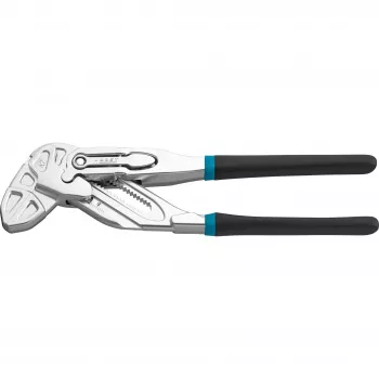 Chave de aperto HAZET 762-18 preto/azul 180 mm ajuste rápido (762-18)