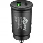 Goobay 59521 Carregador móvel universal preto isqueiro carregamento rápido automóvel