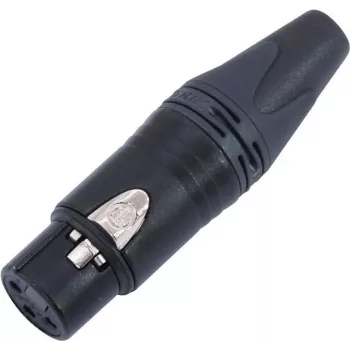 Conector fêmea XLR NEUTRIK 3 pinos NC3FXX-BAG (30200543)