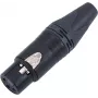Conector fêmea XLR NEUTRIK 3 pinos NC3FXX-BAG (30200543)