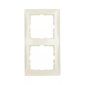 Placa de parede/tampa de interruptor berker 10128982, plástico branco, sem parafusos, embalagem individual