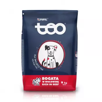 TEO rico em carne de bovino - ração seca para cães - 9kg