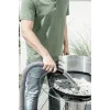 Aspirador a seco Karcher AD 4 Premium — 17 l, 600 W, sem saco, tubo metálico, tubo cromado