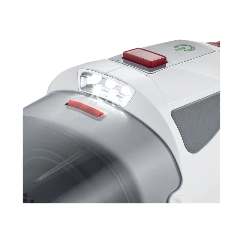 Severin HV 7146 aspirador vertical/vassoura elétrica bateria seco e húmido UltraFine 120 W cinzento, vermelho, branco 2,2 Ah