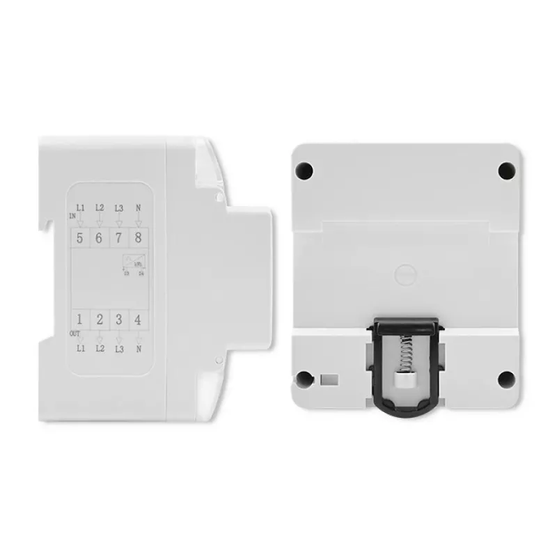 Contador de energia eletrónico trifásico QOLTEC 50900 400V LCD 4P