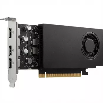 Placa gráfica NVIDIA RTX A400 - RTX A400 - 4 GB GDDR6 - PCIe 4.0 x8 - 4 x Mini DisplayPort Bulk (900-5G172-2260-000)