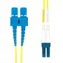 Cabo de patch de fibra ótica ProXtend FO-LCSCOS2D-005 LC-SC UPC OS2 duplex monomodo 5 m