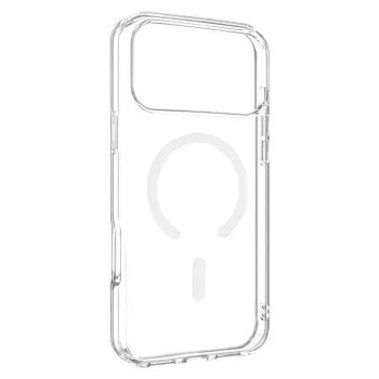 FIXED MagPure Capa traseira em TPU/PC para Apple iPhone 17 Pro Max, transparente