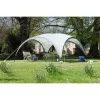 Pavilhão Event Shelter, 4,5 x 4,5 m (cinzento-claro/cinzento)